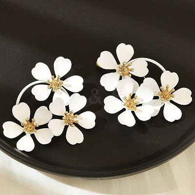Alloy Stud Earrings LS-EJEW-K304-06-1