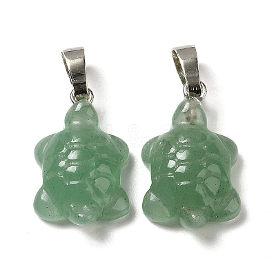 Natural & Synthetic Mixed Gemstone Pendants G-F758-A-P-1