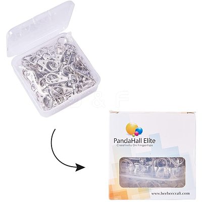 Alloy Swivel Lobster Claw Clasps IFIN-PH0023-09-1