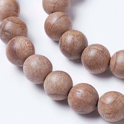 Natural Wood Beads Strands X-WOOD-J001-02-10mm-1