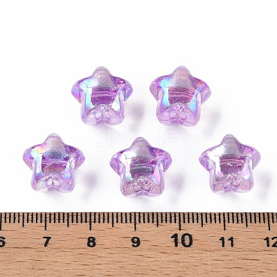1-Hole Transparent Acrylic Buttons MACR-S373-129-C06-1