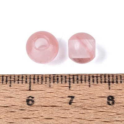 Cherry Quartz Glass Beads G-Q602-08A-08-1