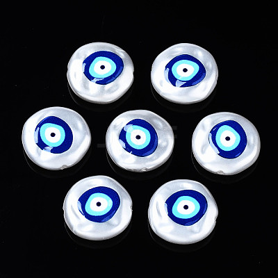 3D Printed ABS Plastic Imitation Pearl Beads KY-S168-004-1