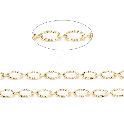 Brass Dapped Chains CHC-I036-44G-1
