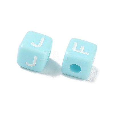 Opaque Acrylic Beads AC-CBA7818-01F-1