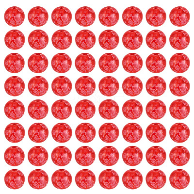 80Pcs Handmade Transparent Lampwork Beads FIND-TAD0001-04D-1