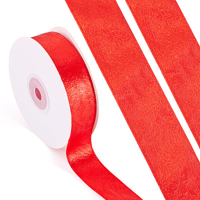 1 Roll Imitation Leather Polyester Ribbon LC-TA0001-02E-1