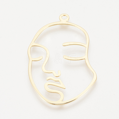 Brass Pendants X-KK-Q735-331G-1