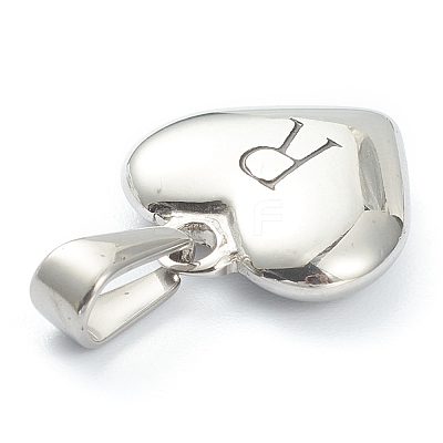 304 Stainless Steel Pendants STAS-P278-01R-P-1