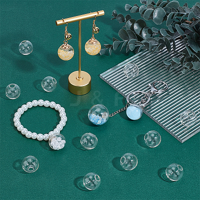 Round Mechanized One Hole Blown Glass Globe Ball Bottles BLOW-PH0001-20C-1