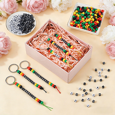 DIY Keychain Kits DIY-MA0007-25-1