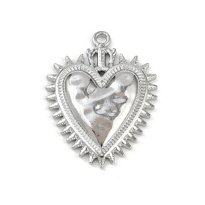 304 Stainless Steel Pendants STAS-P390-02E-P-1