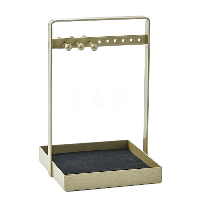 Iron Jewelry Display Stands with Trays ODIS-M005-01A-1