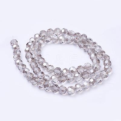Glass Beads Strands EGLA-J042-8mm-15-1