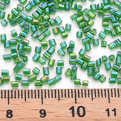 Glass Bugle Beads SEED-S032-10A-167-1