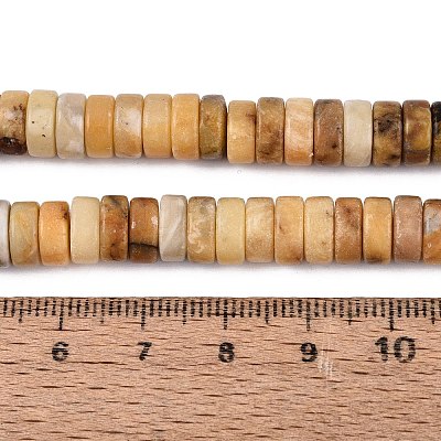 Natural Huanglong Jade Beads Strands G-N367-03A-03-1