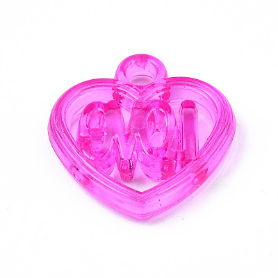 Acrylic Pendants X-OACR-S020-41-A01-1