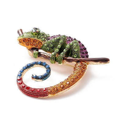 Alloy Enamel Brooches JEWB-P012-06A-1