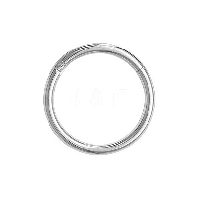 316L Surgical Stainless Steel Hoop Cartilage Earrings WGB51CA-77-1
