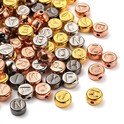 500Pcs 4 Colors CCB Plastic Beads CCB-YW0001-03M-1