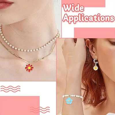 100Pcs 20 Styles Alloy Enamel Charms ENAM-YW0006-76-1