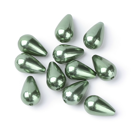 ABS Plastic Imitation Pearl MACR-G003-9-1