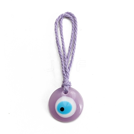 Plastic Turkey Evil Eye Pendants Decorations PW23040412079-1