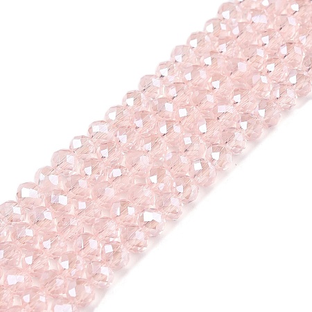 Electroplate Glass Beads Strands EGLA-A044-T3mm-A22-1