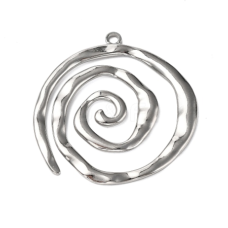 304 Stainless Steel Pendants STAS-P395-05P-1