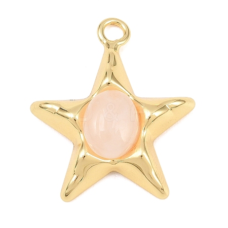 Natural Rose Quartz Pendants GG-G001-01G-04-1