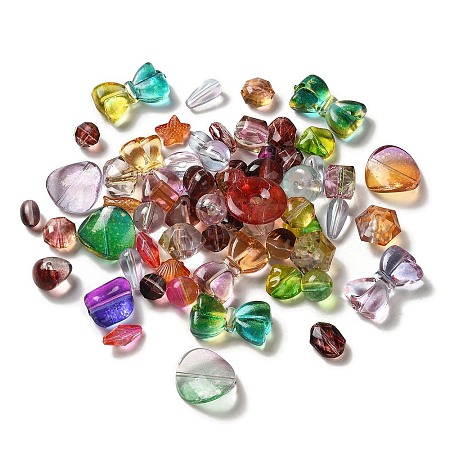 Transparent Acrylic Beads X1-MACR-K359-07-1