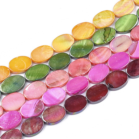 Freshwater Shell Beads Strands SSHEL-T007-19-1