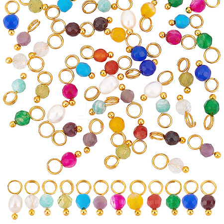 48Pcs 12 Styles Charms Sets PALLOY-AB00036-1