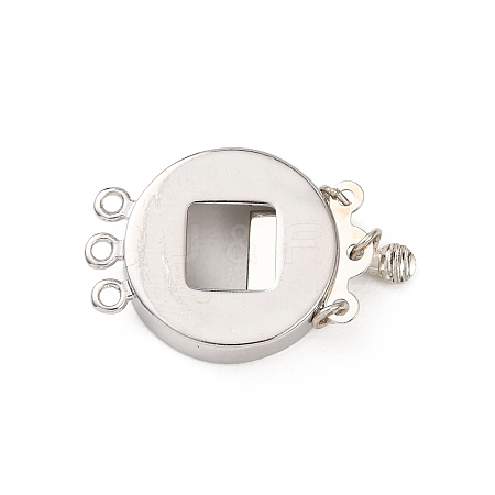 Brass Box Clasps Findings KK-H002-65P-1