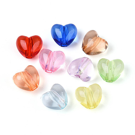 Transparent Acrylic Beads TACR-T030-10M-1