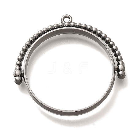 Alloy Open Back Bezel Pendants PALLOY-I223-01B-1