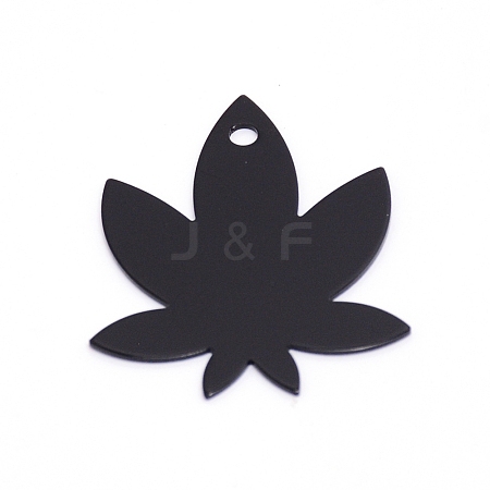 Aluminum Blank Pendants ALUM-WH0164-92H-1