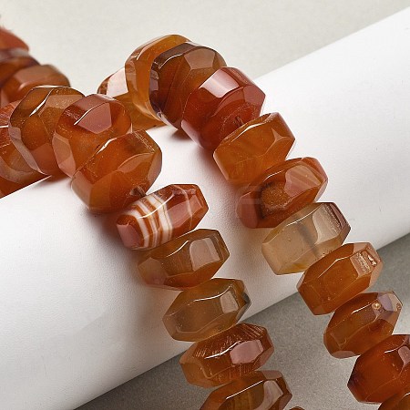 Natural Agate Beads Strands G-K392-A19-1
