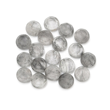 Natural Cloudy Quartz Cabochons G-B146-01A-1
