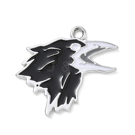 Halloween Alloy Enamel Pendants AL-CBA492B-01E-P-1