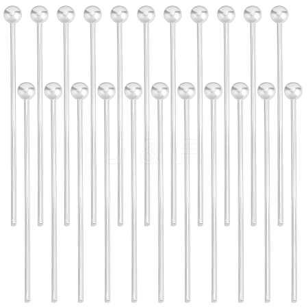 200Pcs Brass Ball Head Pins FIND-BBC0015-90A-1