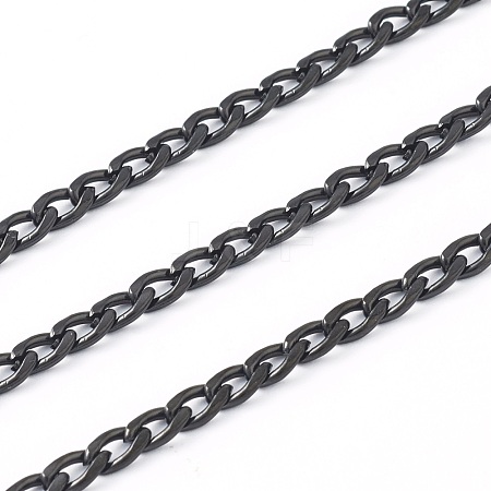 304 Stainless Steel Curb Chains STAS-H146-01EB-1