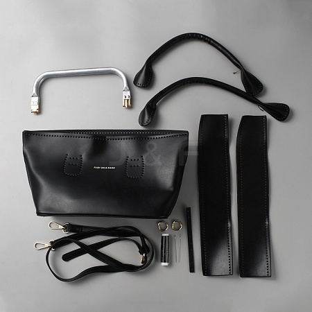 DIY Sew on PU Leather Women's Crossbody Bag Making Kits DIY-WH0488-93-1