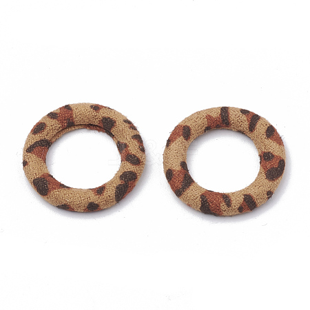 Cloth Fabric Covered Linking Rings X-WOVE-N009-06C-1