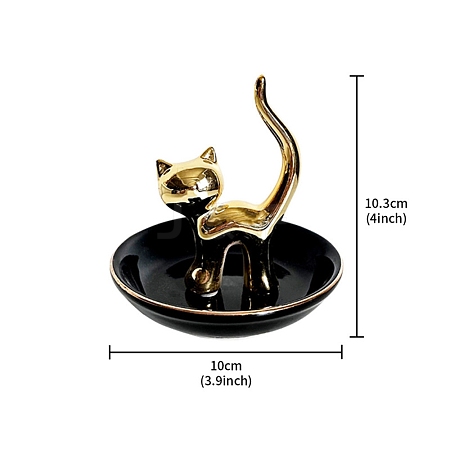 Animal Porcelain Jewelry Plate PW-WG39A8A-03-1