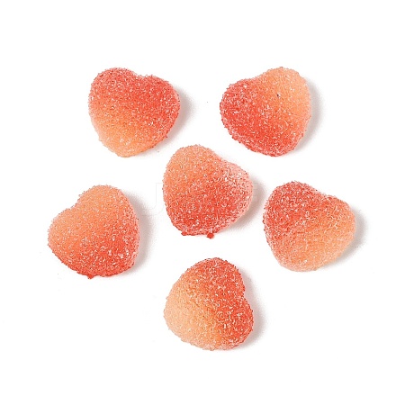 Imitation Candy Food Style Resin Cabochons RESI-R461-01F-1