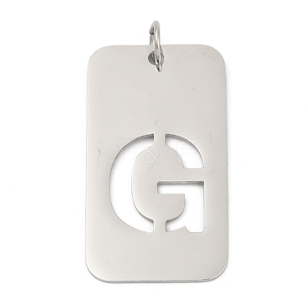 304 Stainless Steel Pendants STAS-M115-01P-G-1