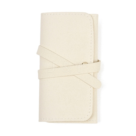 Microfiber Jewelry Rolls for Rings Earrings Bracelets Necklaces TP-D004-02B-1