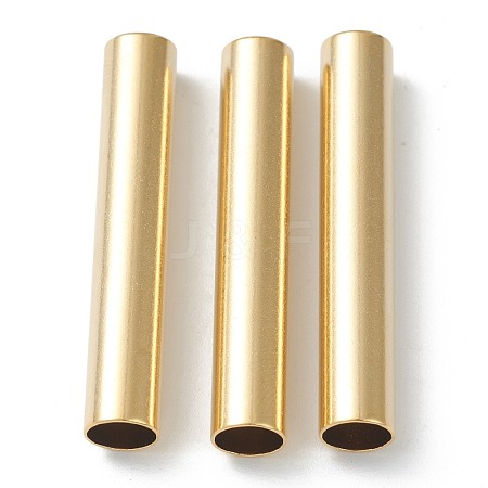 Brass Tube Beads KK-Y003-73J-G-1