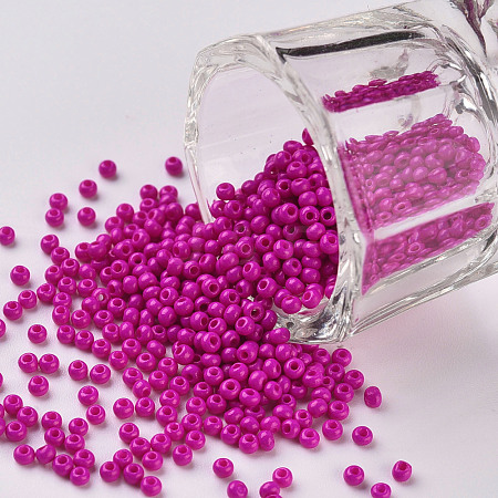 11/0 Grade A Opaque Glass Seed Beads SEED-N001-A-1072-1
